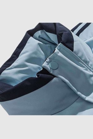 Style Core Aesthetics, New Style Trends Striped Sleeve Puffer Jacket