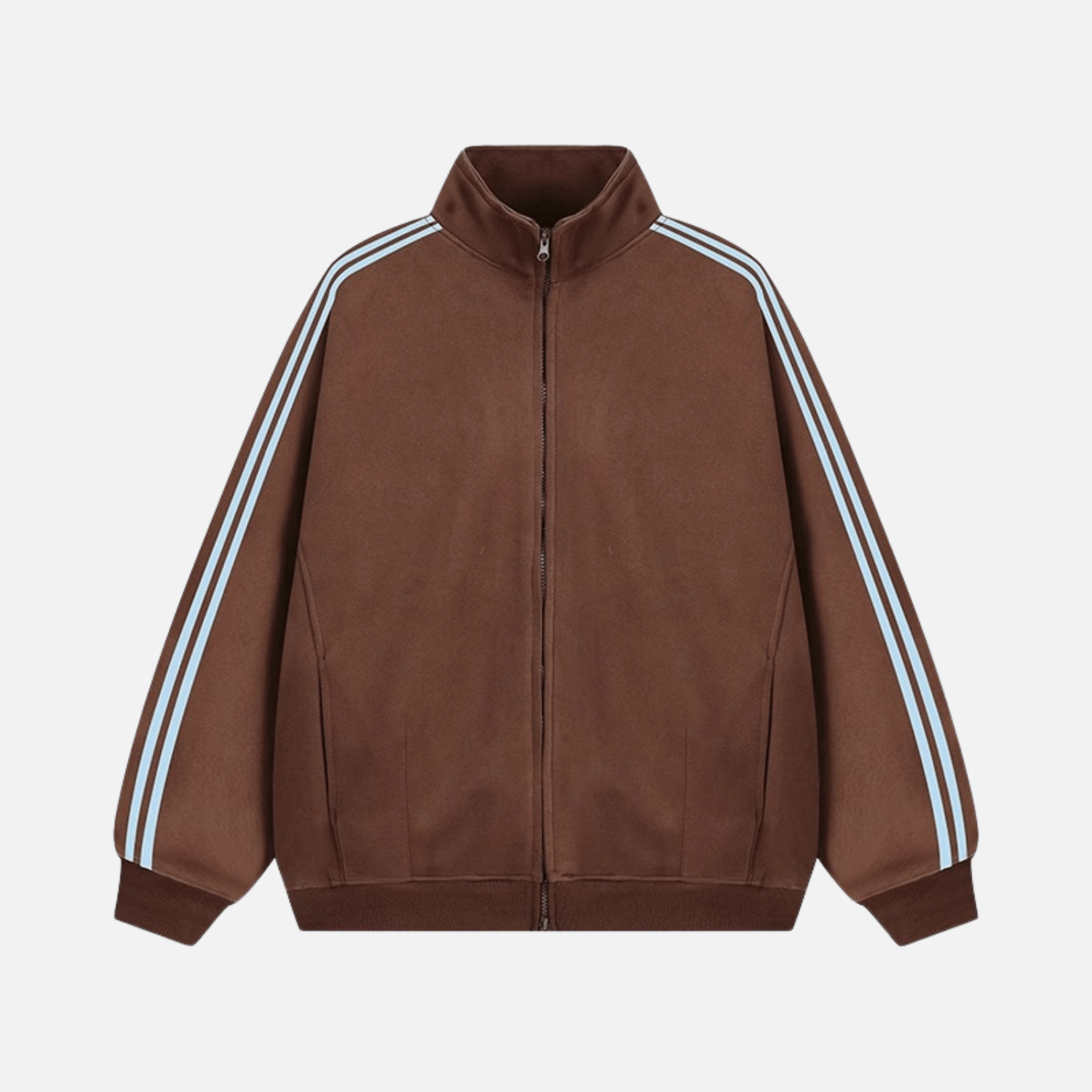 Style Core Aesthetics, New Style Trends Striped Stand Collar Jacket