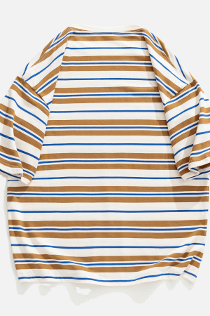Style Core Aesthetics, New Style Trends Striped Vintage Tee