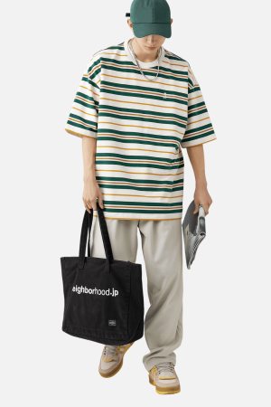 Style Core Aesthetics, New Style Trends Striped Vintage Tee