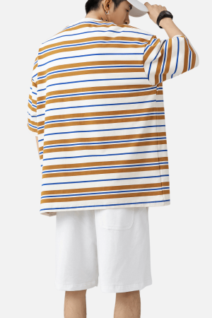 Style Core Aesthetics, New Style Trends Striped Vintage Tee