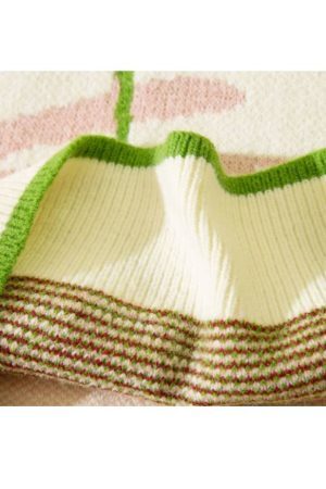 Style Core Aesthetics, New Style Trends Stylish Cherry Pattern Sweater