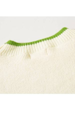 Style Core Aesthetics, New Style Trends Stylish Cherry Pattern Sweater