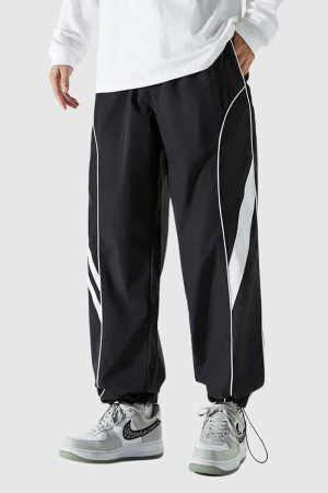 Style Core Aesthetics, New Style Trends Stylish Elastic Waist Casual Pants