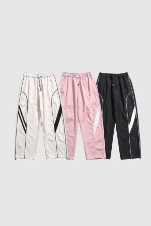 Style Core Aesthetics, New Style Trends Stylish Elastic Waist Casual Pants