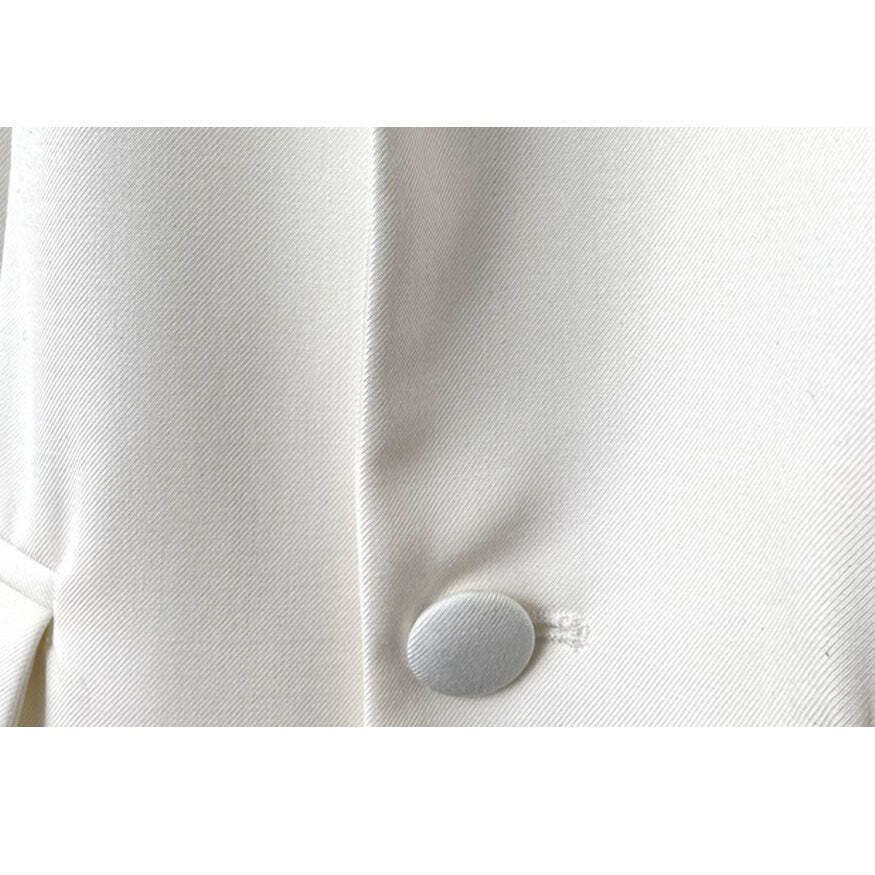 Style Core Aesthetics, New Style Trends Stylish Mesh Ruffle Decor Blazer Style Core Aesthetics, New Style Trends Stylish Mesh Ruffle Decor Blazer