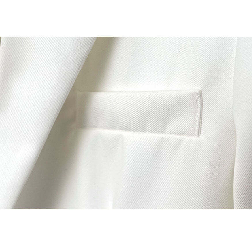 Style Core Aesthetics, New Style Trends Stylish Mesh Ruffle Decor Blazer Style Core Aesthetics, New Style Trends Stylish Mesh Ruffle Decor Blazer