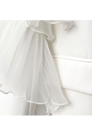 Style Core Aesthetics, New Style Trends Stylish Mesh Ruffle Decor Blazer