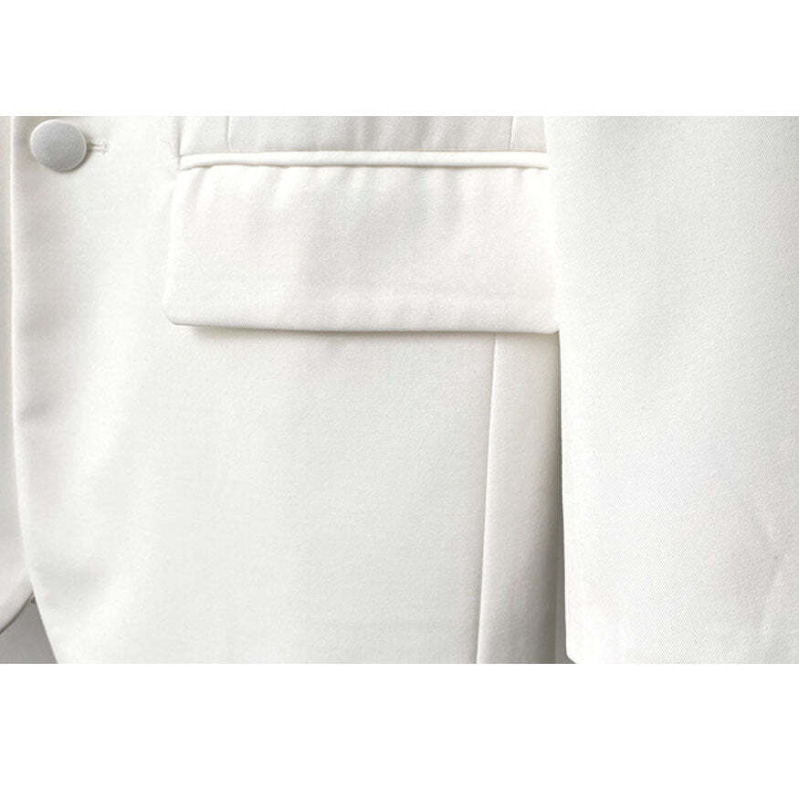 Style Core Aesthetics, New Style Trends Stylish Mesh Ruffle Decor Blazer Style Core Aesthetics, New Style Trends Stylish Mesh Ruffle Decor Blazer