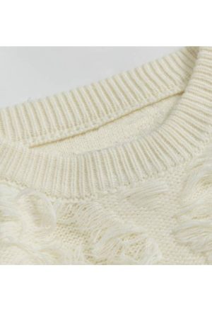 Style Core Aesthetics, New Style Trends Stylish Tassel Knit Sweater