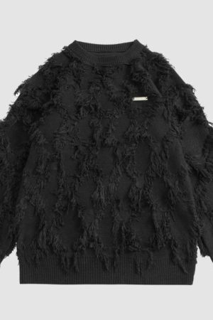 Style Core Aesthetics, New Style Trends Stylish Tassel Knit Sweater