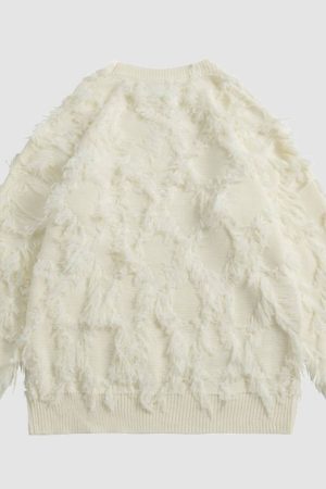 Style Core Aesthetics, New Style Trends Stylish Tassel Knit Sweater