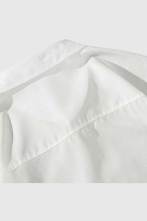 Style Core Aesthetics, New Style Trends Stylish Two-Tone Casual Shirt