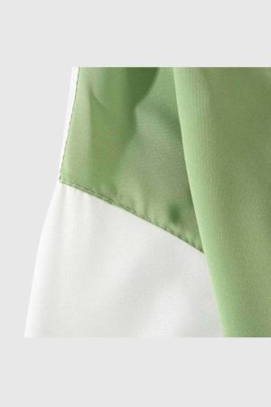 Style Core Aesthetics, New Style Trends Stylish Two-Tone Casual Shirt