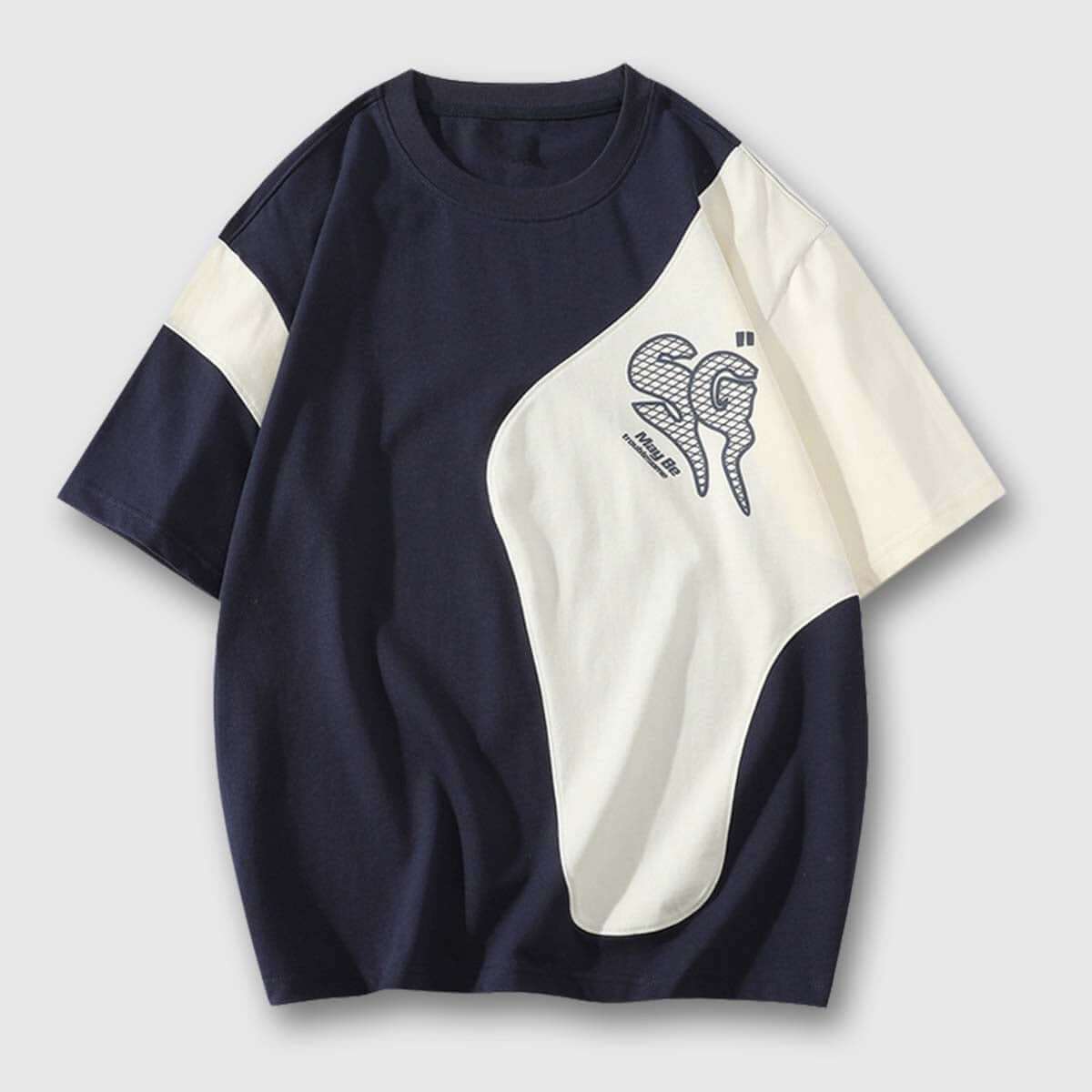 Style Core Aesthetics, New Style Trends Summer Colorblock Tee