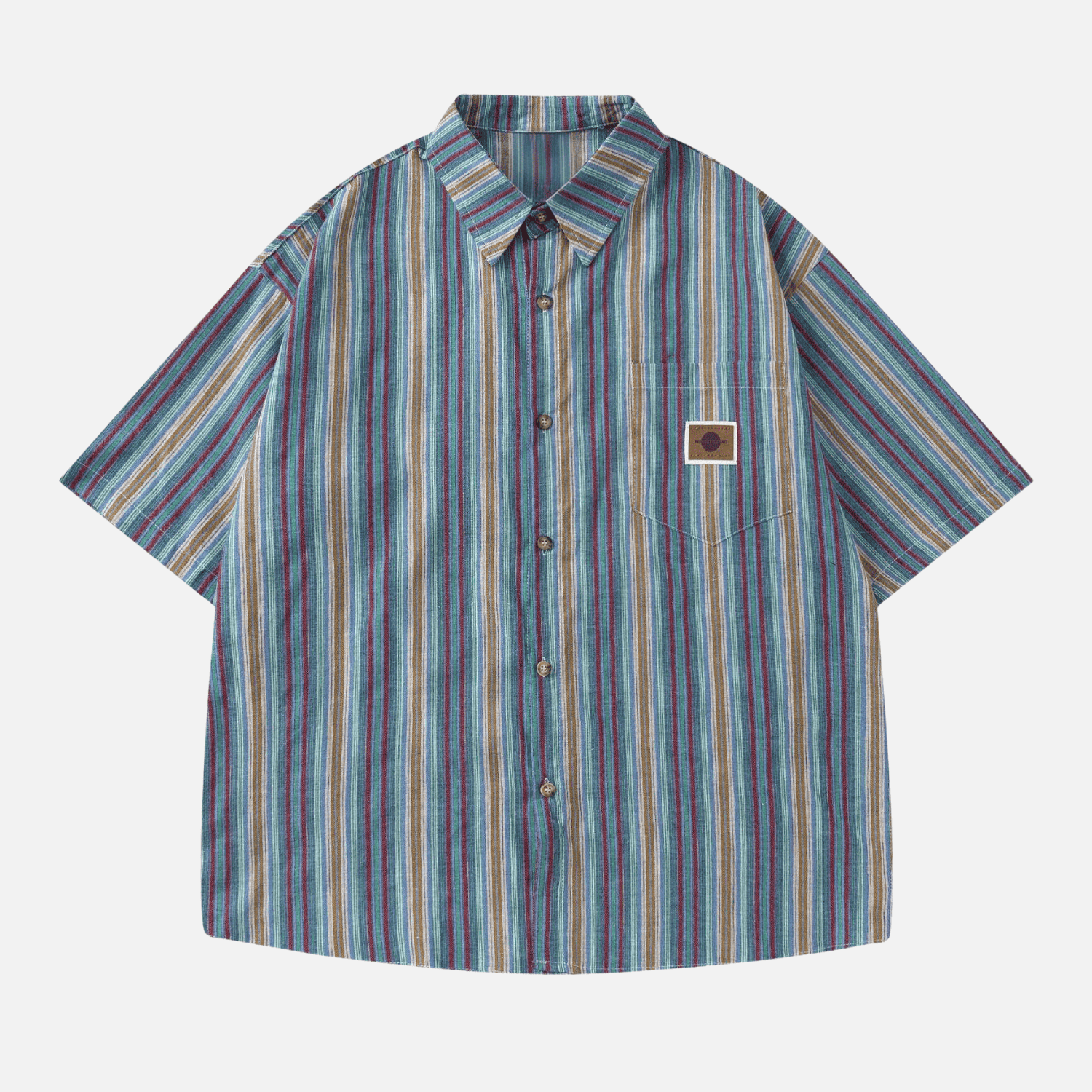 Style Core Aesthetics, New Style Trends Summer Vintage Striped Shirt