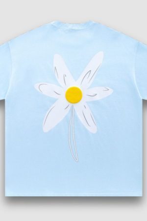 Style Core Aesthetics, New Style Trends Sunflower Pattern Printed Tee