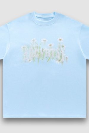 Style Core Aesthetics, New Style Trends Sunflower Pattern Printed Tee