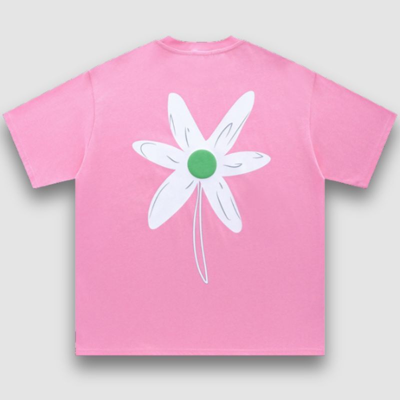 Style Core Aesthetics, New Style Trends Sunflower Pattern Printed Tee Style Core Aesthetics, New Style Trends Sunflower Pattern Printed Tee