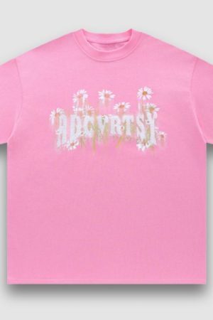 Style Core Aesthetics, New Style Trends Sunflower Pattern Printed Tee