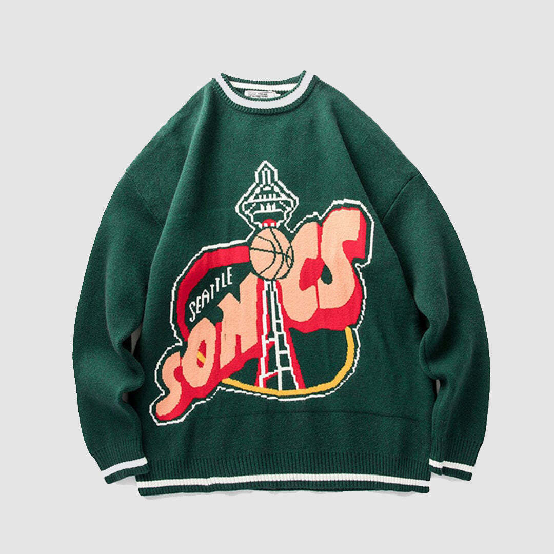 Style Core Aesthetics, New Style Trends SuperSonics Knitted Sweater