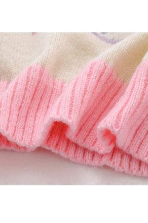 Style Core Aesthetics, New Style Trends Sweet Bow & Flower Print Cropped Sweater