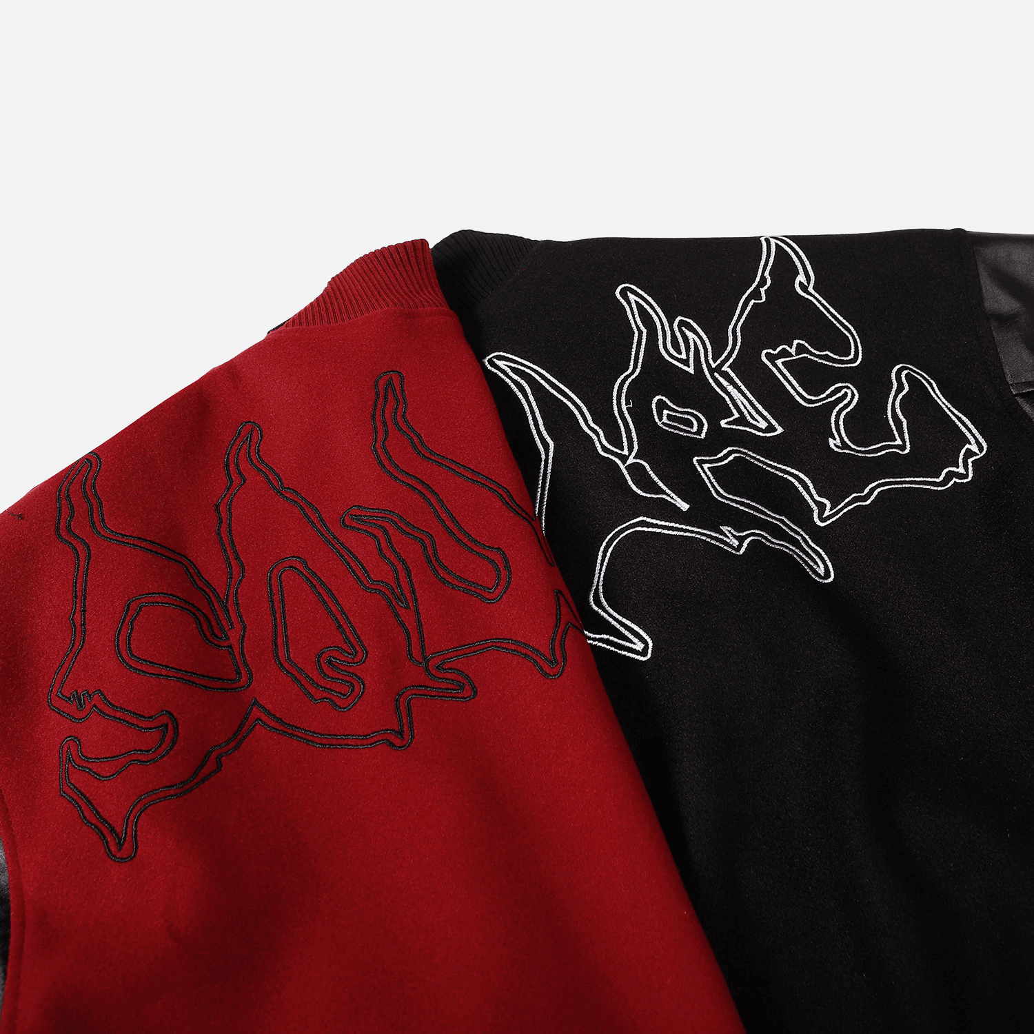 Style Core Aesthetics, New Style Trends Symbol Embroidery PU Leather Stitching Baseball Jacket Style Core Aesthetics, New Style Trends Symbol Embroidery PU Leather Stitching Baseball Jacket