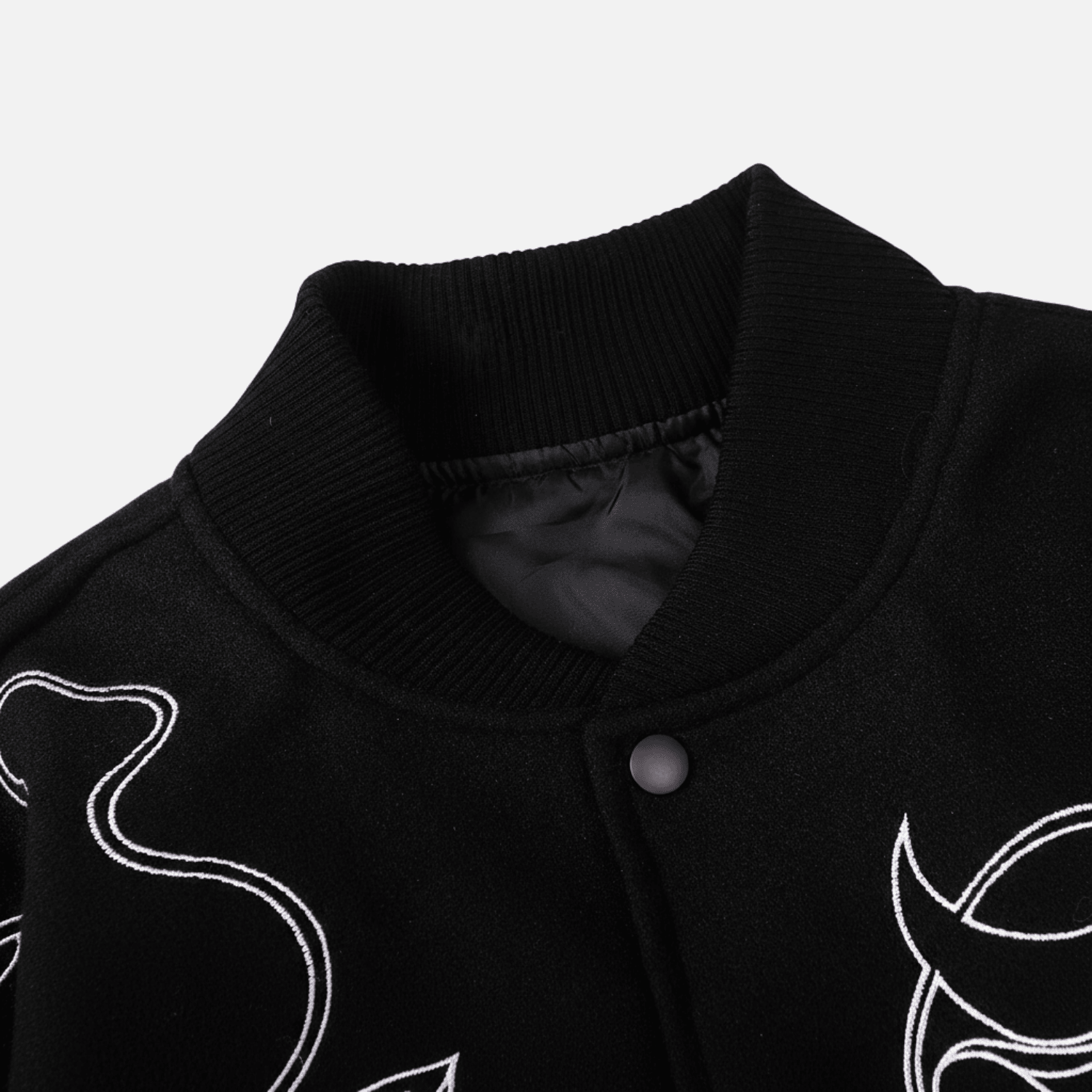 Style Core Aesthetics, New Style Trends Symbol Embroidery PU Leather Stitching Baseball Jacket Style Core Aesthetics, New Style Trends Symbol Embroidery PU Leather Stitching Baseball Jacket