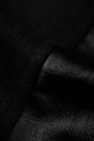 Style Core Aesthetics, New Style Trends Symbol Embroidery PU Leather Stitching Baseball Jacket