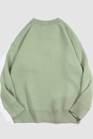 Style Core Aesthetics, New Style Trends Tassel Flower Pattern Sweater