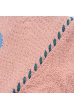 Style Core Aesthetics, New Style Trends Tassel Flower Pattern Sweater