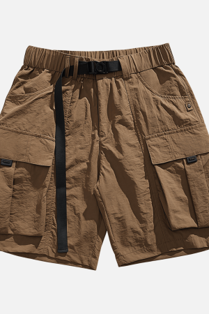 Style Core Aesthetics, New Style Trends Techwear Utility Cargo Shorts