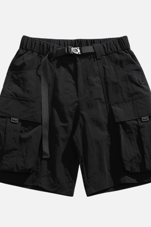 Style Core Aesthetics, New Style Trends Techwear Utility Cargo Shorts