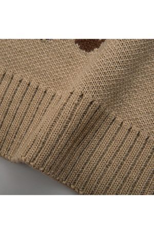 Style Core Aesthetics, New Style Trends Teddy Bear Knitted Sweater