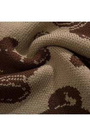 Style Core Aesthetics, New Style Trends Teddy Bear Knitted Sweater