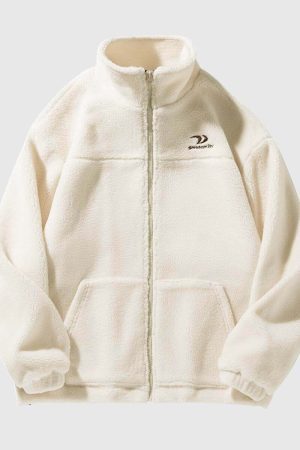 Style Core Aesthetics, New Style Trends Teddy Fleece Coat