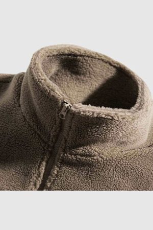 Style Core Aesthetics, New Style Trends Teddy Fleece Coat