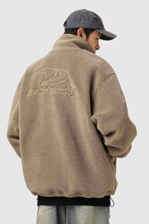 Style Core Aesthetics, New Style Trends Teddy Fleece Coat