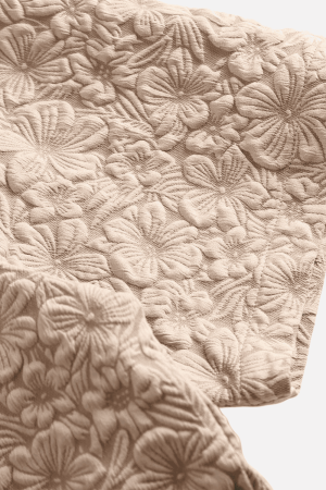 Style Core Aesthetics, New Style Trends Textured Floral Shirt