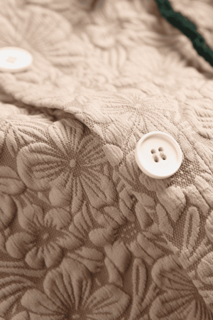 Style Core Aesthetics, New Style Trends Textured Floral Shirt