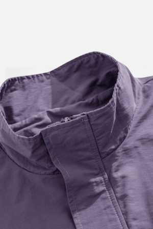 Style Core Aesthetics, New Style Trends Textured Half-Zip Tactical Windbreakers