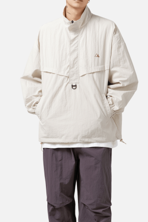 Style Core Aesthetics, New Style Trends Textured Half-Zip Tactical Windbreakers