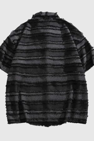 Style Core Aesthetics, New Style Trends Textured Oversized Shirt