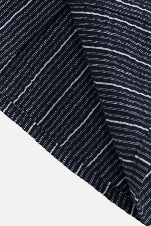 Style Core Aesthetics, New Style Trends Textured Stripe Short-Sleeve Shirt