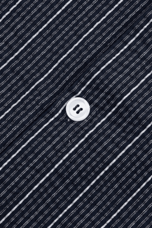 Style Core Aesthetics, New Style Trends Textured Stripe Short-Sleeve Shirt