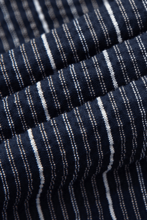 Style Core Aesthetics, New Style Trends Textured Stripe Short-Sleeve Shirt