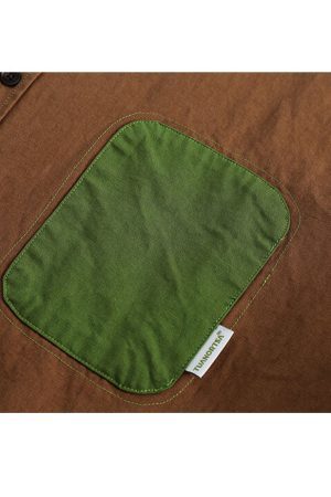 Style Core Aesthetics, New Style Trends Three Colors Patchwork Shirts