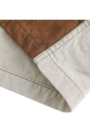 Style Core Aesthetics, New Style Trends Three Colors Patchwork Shirts