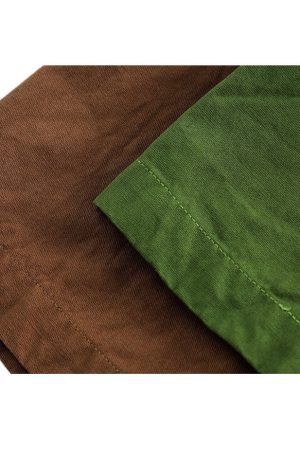 Style Core Aesthetics, New Style Trends Three Colors Patchwork Shirts