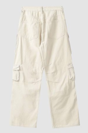 Style Core Aesthetics, New Style Trends Three-Dimensional Patch Pocket Cargo Pants